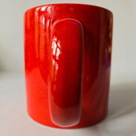 Waechtersbach West Germany Red Ceramic Coffee Mug Tea Cup - Picture 11 of 16